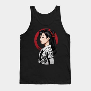 Japanese Geisha inspired tshirtJapanese Geisha inspired tshirt Tank Top